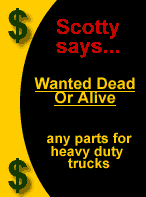 heavy duty truck parts wanted